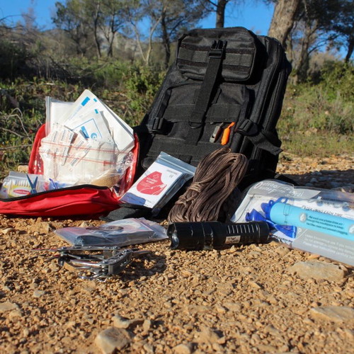 Emegencry Backpack Pro Kit Καινούργιο, πλήρες σακίδιο επιβίωσης 30L