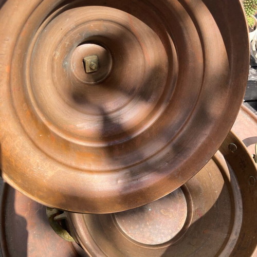 Antique copper mangali used