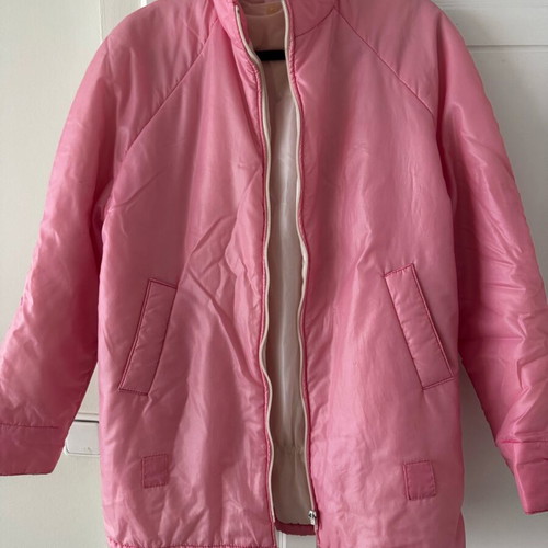 Pink jacket used, size M-L