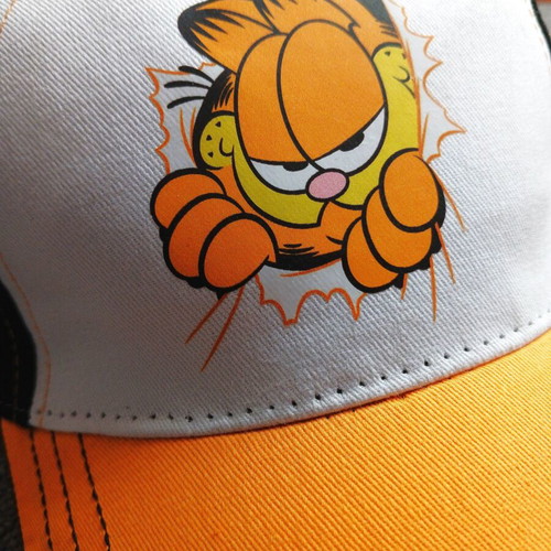 Garfield Kids Hat new, orange and black, size 56cm
