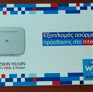 Modem Router ZTE VDSL ZXHN H168N Wifi Μόντεμ Ρούτερ