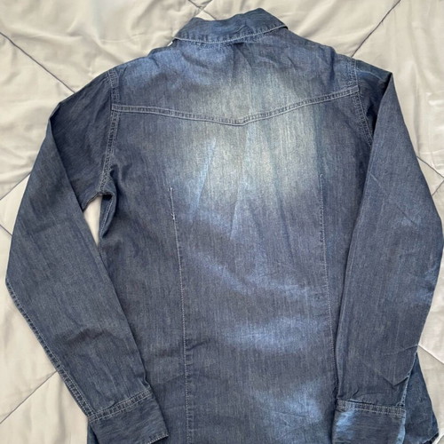 Esmara denim shirts size S like new blue pack of 2