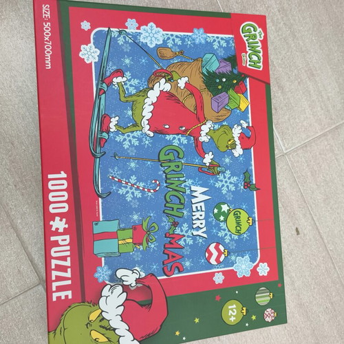 Grinch 1000-piece puzzle