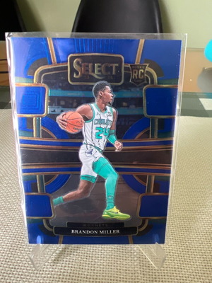 Select Panini Brandon Miller RC new