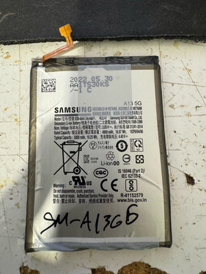 Samsung EB-BA136ABY battery used for Galaxy A13 5G