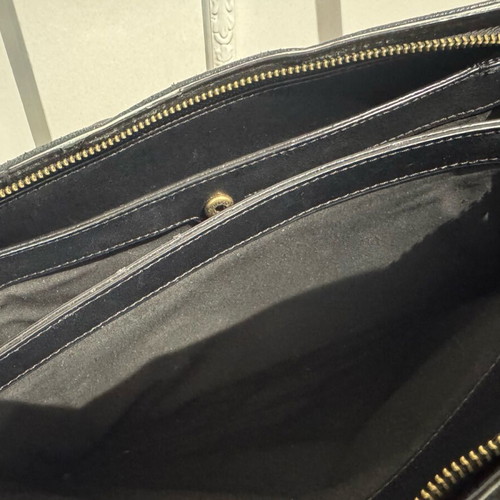 Pinko leather crossbody bag, black