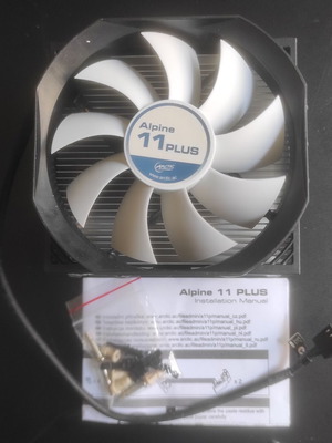 Arctic Alpine 11 Plus CPU Cooler new, compatible with Intel LGA 1150-775