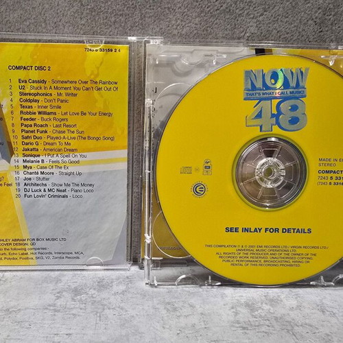Now 48 2CD used, pop genre