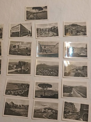 Photographs used from Naples Italy, pack of 21 black and white