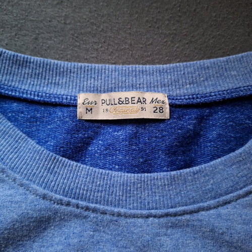 Pull & Bear women's sweatshirt like new, blue, size M