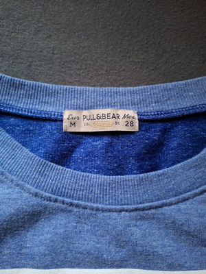 Pull & Bear women's sweatshirt like new, blue, size M