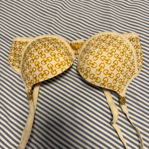 Luxury Barbara bra like new, beige and gold