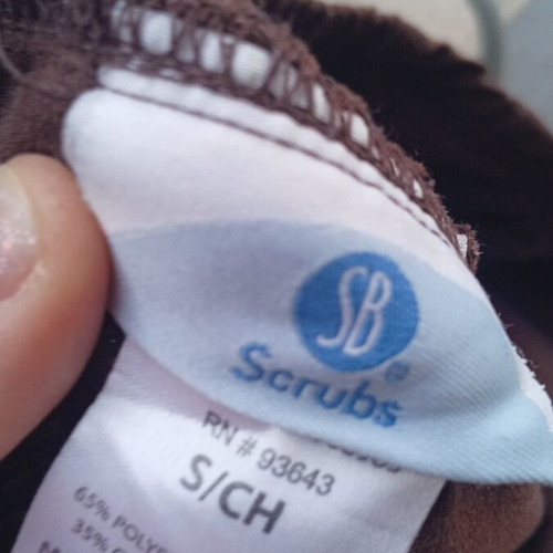 Scrubs medical work pants like new, size Large with pockets and elastic