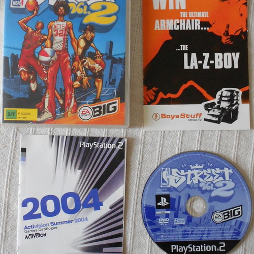 NBA Steet Vol.2 Ps2 used for Playstation 2 with manual