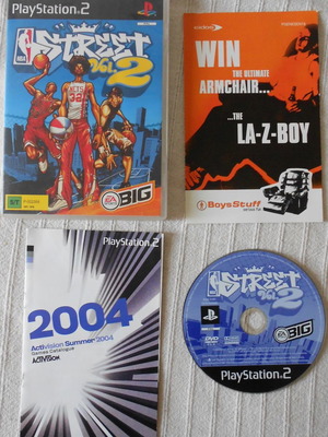 NBA Steet Vol.2 Ps2 used for Playstation 2 with manual