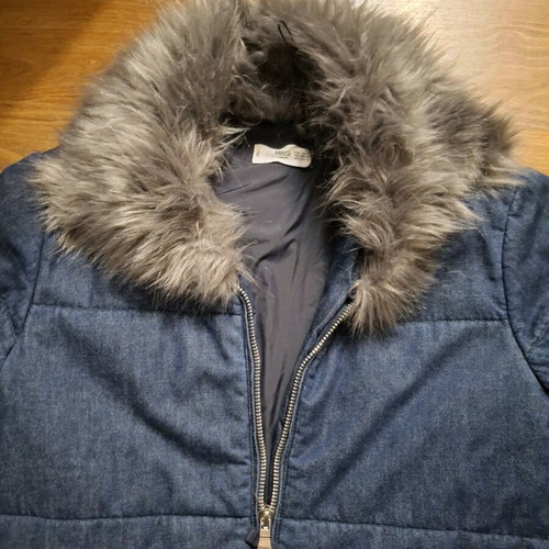 Mango women's jacket new blue without tag size S