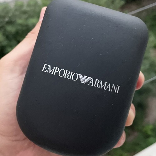 Emporio Armani Rose Gold watch, stainless steel, 43mm