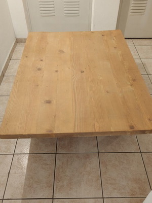 Mexil Solid Wood Table Like New 130x100 cm