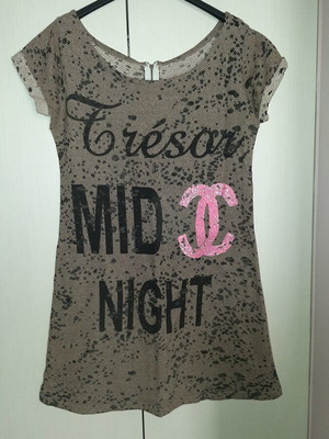 A-Style dress like new, sizes M and L, blue and brown