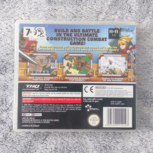 Lock's Quest Nintendo DS used with manual