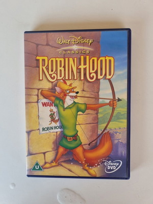 Robin Hood Walt Disney Classics DVD, adventure animation