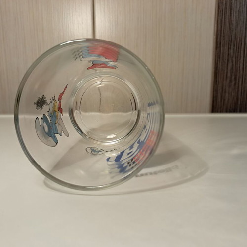 Nutella Smurfs Glass Collectible 2011 New