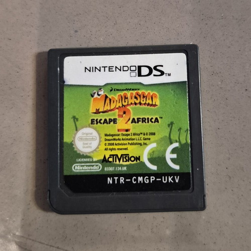 Nintendo DS (fat) console used with 7 games, carrying case and charger