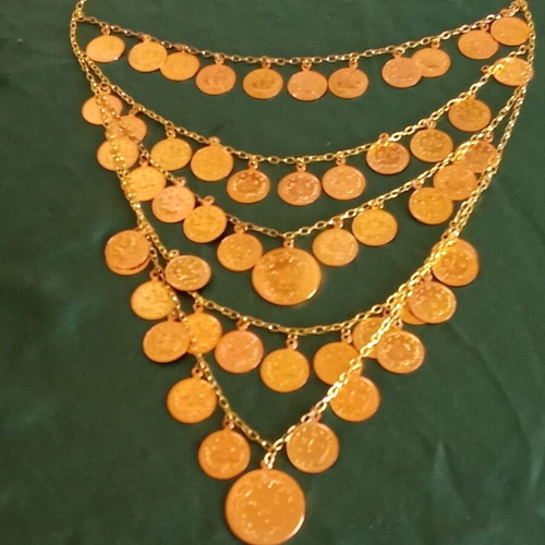 Handmade Boutique Necklace with 30 Pendants from Tryavna