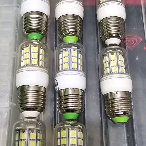 LED bulbs E27 E14 white light 6000K like new, pack of 23-24 pieces