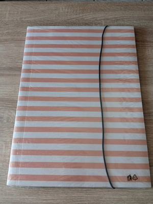 Set of 2 A3 Folders with Elastic Band new