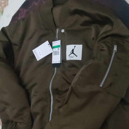 Nike Jordan Essentials XL reversible jacket with gift socks new, brown