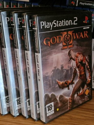 God of War II PlayStation 2 (PS2) εργοστασιακά σφραγισμένο, 5 τεμάχια