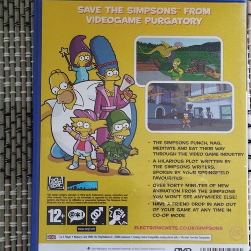 The Simpsons Game PS2
