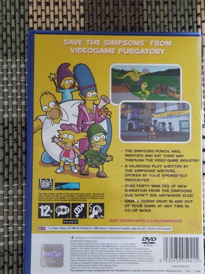 The Simpsons Game PS2