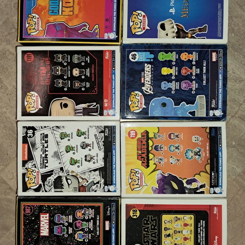 Funko Pop! variety with rare pieces
