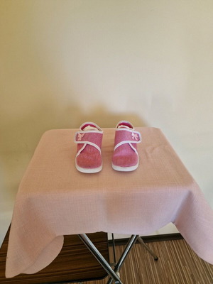 Children's textile slippers