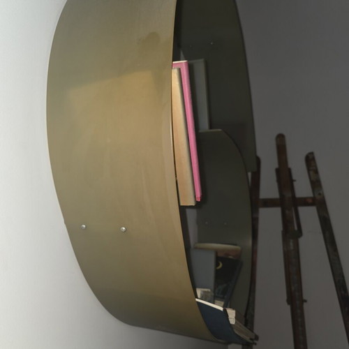 Kartel Bookworm bookshelf by Ron Arad, grey, 3.2 meters, 7 shelves
