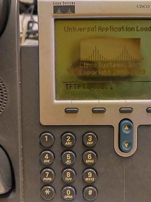 Cisco ip phone 7960 used with LCD issue and stand problem