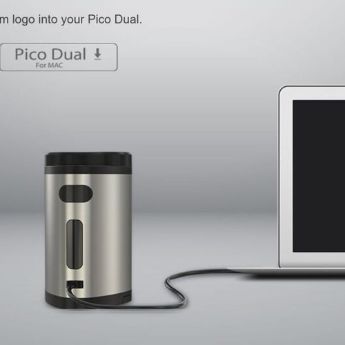 Pico Dual 200W Eleaf mod white, new
