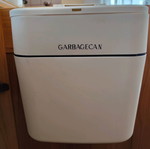 Kitchen hanging garbage can 9L used with lid for counter or cabinet