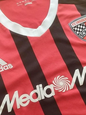 Φανέλα FC Ingolstadt Adidas 2015 μεταχειρισμένη, μέγεθος S