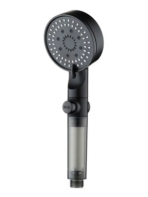 Τηλέφωνο ντους υψηλής πίεσης με φίλτρο PP-Cotton, κουμπί παύσης και 5 λειτουργίες ψεκασμού