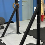 Pull-up bar like new with adjustable length and base