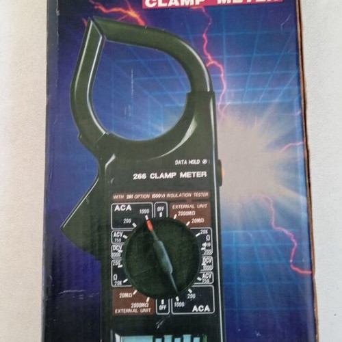 Digital Clamp Meter new with carrying case for electrical work