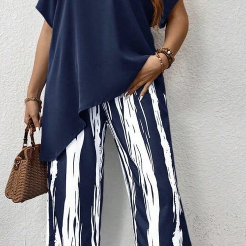 Navy Blue Women's Set Shein like new, plus size