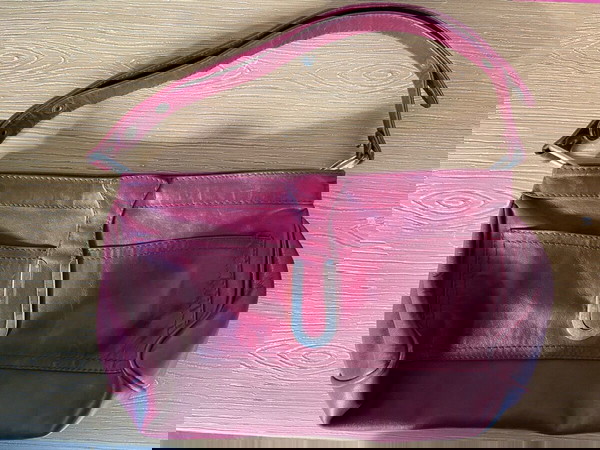 ΤΕΛΙΚΗ ΤΙΜΗ - Vintage δερμάτινη τσάντα