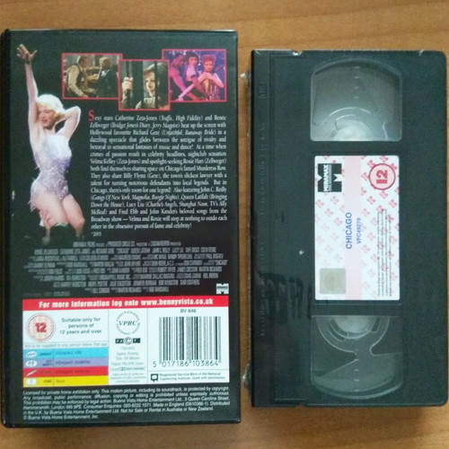 Chicago videocassette new