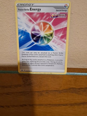Pokemon Card Fusion Strike Energy σαν καινούργιο