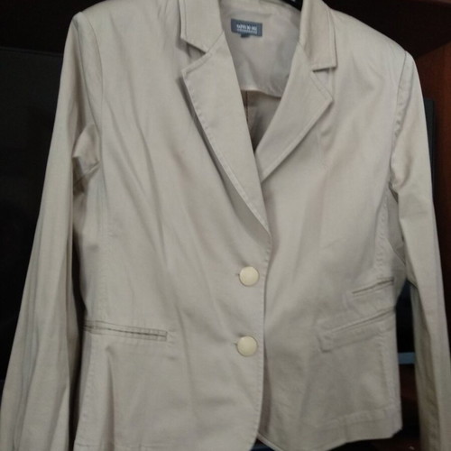 Summer women's jacket used, beige, size medium