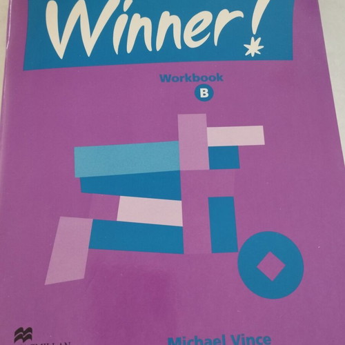 Winner! Book B English learning set like new with gifts